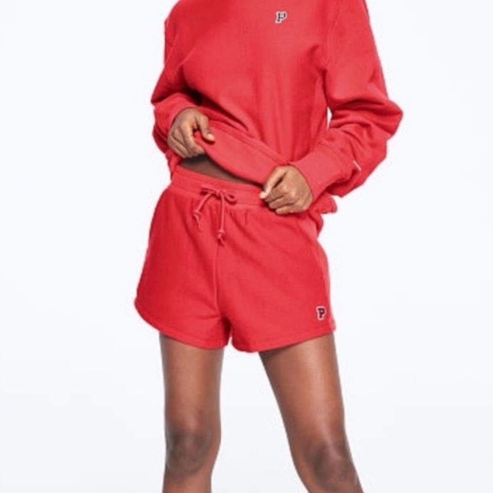 VS PINK  Premium College High Waist Shorts